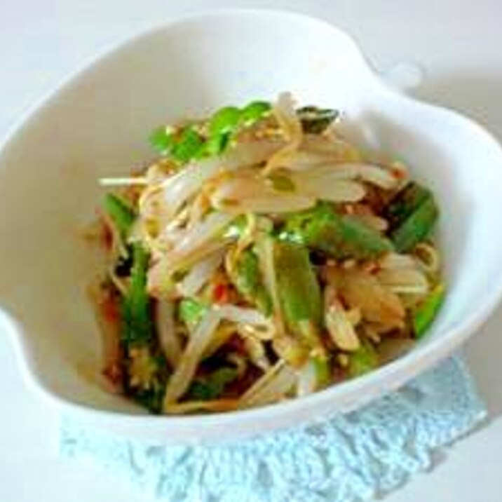 副菜にパパッと簡単!オクラの韓国和え
